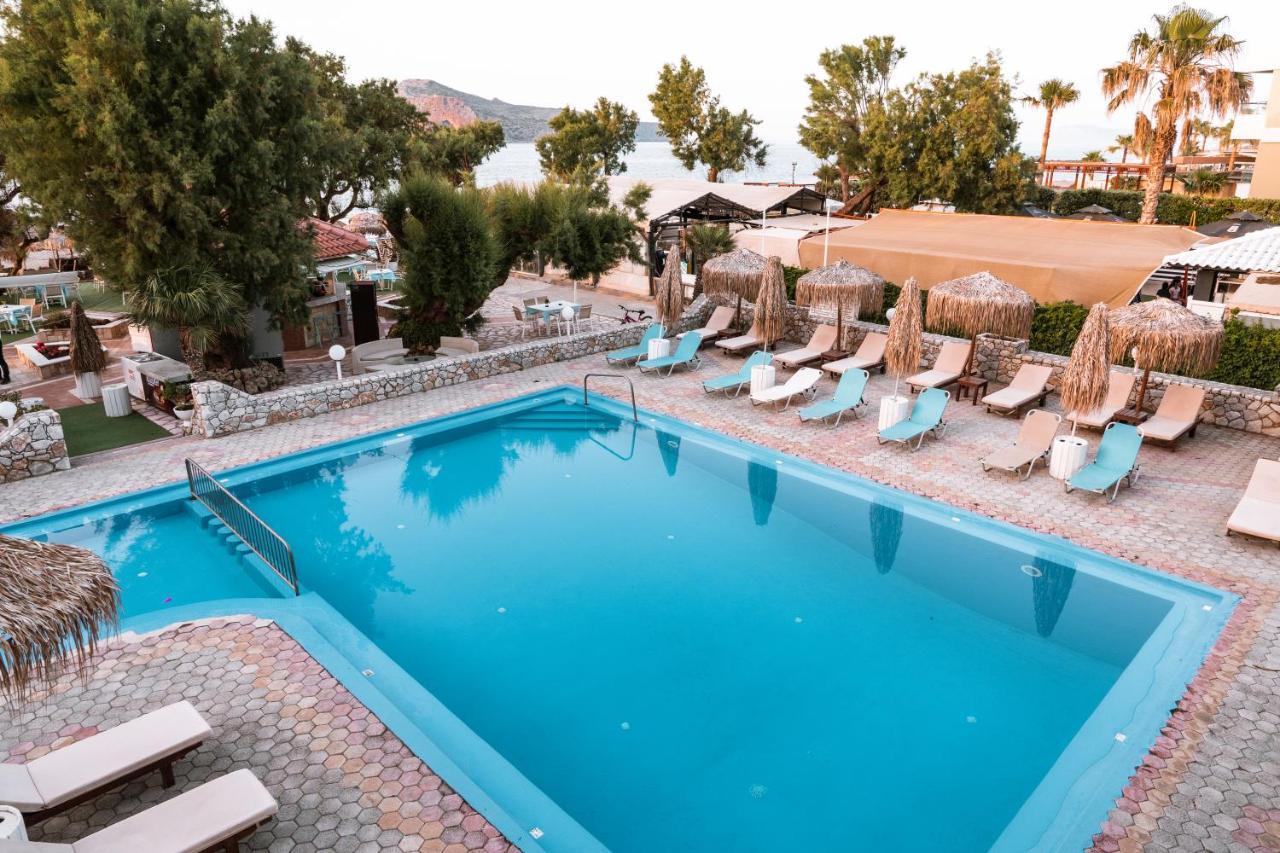 Troulakis Beach Hotel Agia Marina  Luaran gambar
